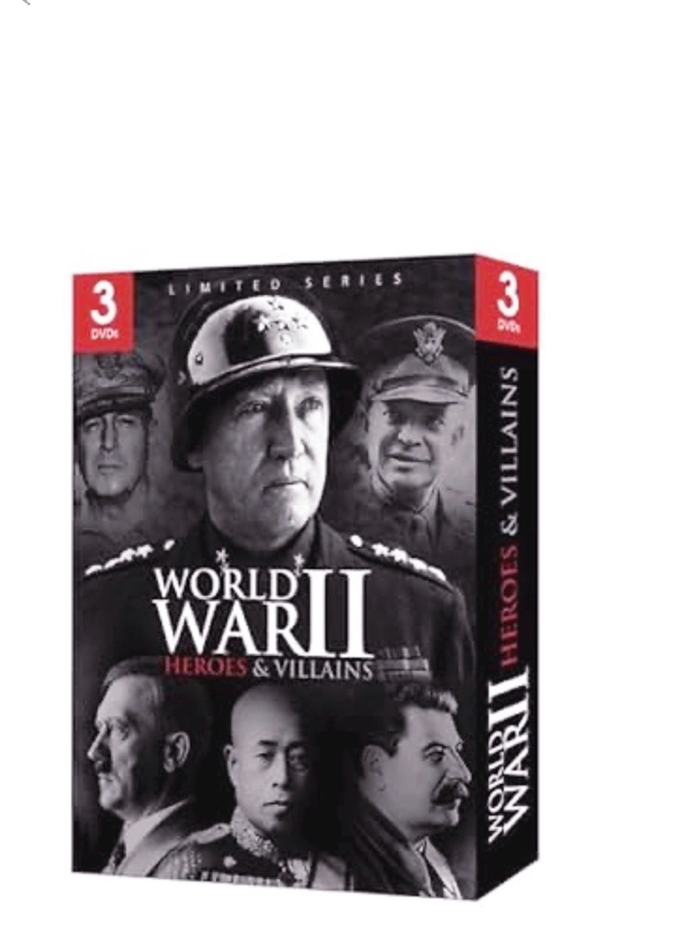 World War II Heroes‎ & Villains 3-DVD Documentary Boxed Set